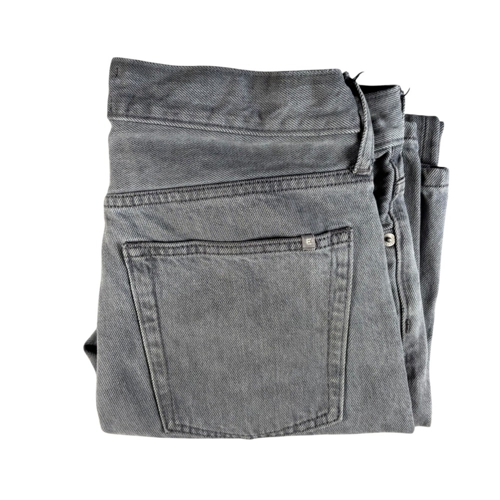 Everlane Relaxed Straight Jean Women 26 Regular Gray Wash Minimalist Capsule